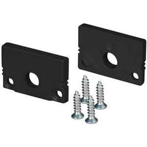 Изображение товара Заглушка SL-SLIM20-H13 BLACK с отверстием (Arlight, Пластик) 037513