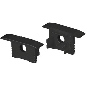 Изображение товара Заглушка SL-SLIM-H13M-F25 BLACK с отверстием (Arlight, Пластик) 037515