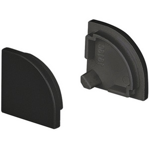 Изображение товара Заглушка SL-KANT-H16 ROUND BLACK глухая (Arlight, Пластик) 037516