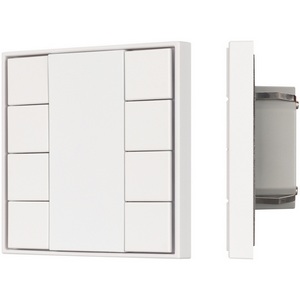 Изображение товара INTELLIGENT Кнопочная панель KNX-301-22-8-SH-IN White (BUS, Frame) (IARL, IP20 Пластик, 3 года) 037723