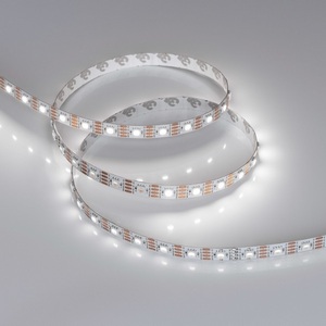 Изображение товара Светодиодная лента SPI-B60-10mm 12V White6000-PX1-RAM (9.3 W/m, IP20, 5060, 5m) (Arlight, бегущий огонь) 037829