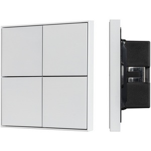 Изображение товара INTELLIGENT Кнопочная панель KNX-304-23-IN White (BUS, Frame) (IARL, IP20 Металл, 2 года) 038401