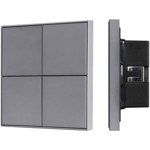 Изображение товара INTELLIGENT Кнопочная панель KNX-304-23-IN Grey (BUS, Frame) (IARL, IP20 Металл, 2 года) 038402