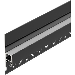 Изображение товара Профиль световая линия под гипсокартон ARH-PLINTUS-FANTOM-2000 BLACK (Arlight, Алюминий) 038550