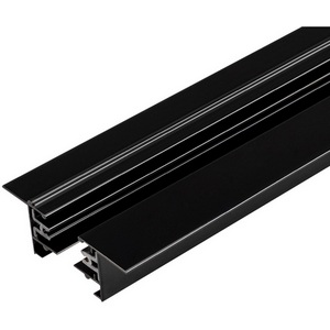 Изображение товара Трек (шинопровод 1м) LGD-2TR-TRACK-F-1000-BK-M (C) (Arlight, IP20 Металл, 3 года) 038672