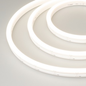 Изображение товара Светодиодная лента герметичная МУНLIGHT-SIDE-A140-12x17mm 24V Day4000 (9.6 W/m, IP67, 2835, 5m, wire x1) (Arlight, Силикон) 038797