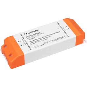 Изображение товара Блок питания ARV-SP-12132-PFC (12V, 11A, 130W) (Arlight, IP20 Пластик) 038819