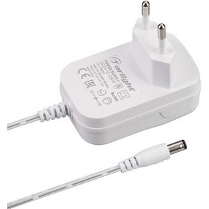 Изображение товара Блок питания ARDV-12-12WW (12V, 1A, 12W) (Arlight, Адаптер) 039051