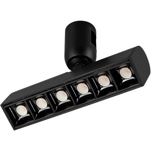 Изображение товара Трековый светильник модульный ART-APRIORI-LASER-TURN-L165-8W Day4000 (BK, 48 deg, 48V) (Arlight, IP20 Металл) 039393