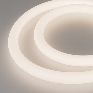 Изображение товара Светодиодная лента герметичная МУНLIGHT-TOP-A336-D25mm 48V Day4000 360deg (12.5 W/m, IP65, 2835, 20m, wire x1) (Arlight, Прямой вывод кабеля) 039439