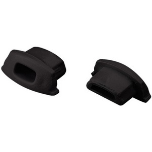 Изображение товара Заглушка ARH-BENT-W11 BLACK с отверстием (Arlight, Пластик) 039584