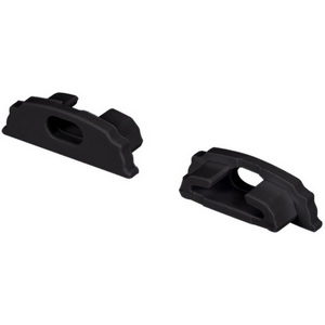 Изображение товара Заглушка ARH-BENT-W18 BLACK с отверстием (Arlight, Пластик) 039589