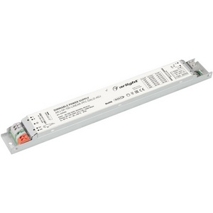 Изображение товара Блок питания ARJ-SP-150-LINEAR-PFC-DALI2-ADJ (150W, 120-330V, 0.5-1.0A) (Arlight, IP20 Металл) 039603