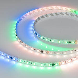 Изображение товара Светодиодная лента влагозащищенная герметичная DMX-PS-B60-12mm 12V RGB-PX3 (14 W/m, IP67, 5060, 5m) (Arlight, бегущий огонь) 039605