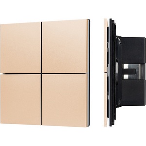 Изображение товара INTELLIGENT Кнопочная панель KNX-304-23-IN Champagne (BUS, Frameless) (IARL, IP20 Металл, 2 года) 039665