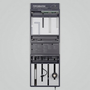 Изображение товара Стенд Решения для натяжных потолков ARLIGHT-02-1760x600mm (DB 3мм, пленка) (Arlight) 039783(2)