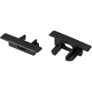 Изображение товара Заглушка для MIC-FS чёрная с отверстием (Arlight, Пластик) 040124