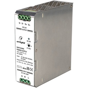 Изображение товара Блок питания ARV-DRP75-24 (24V, 3.15A, 75W) (Arlight, IP20 Металл) 040232