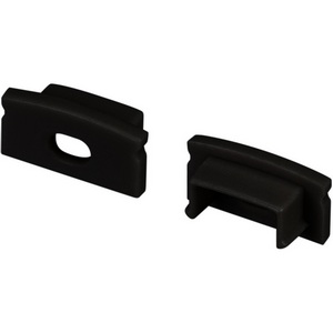 Изображение товара Заглушка LINE-1708 BLACK с отверстием (Arlight, Пластик) 040315