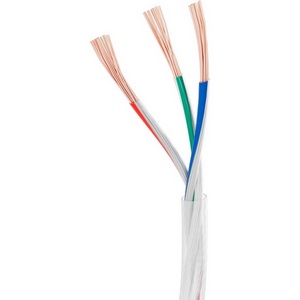 Изображение товара Провод питания ARL-20AWG-CLEAR-3Wire-CU-Double (3x0.75mm) (Arlight, -) 040591