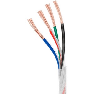Изображение товара Провод питания ARL-20AWG-CLEAR-4Wire-CU-Double (4x0.75mm) (Arlight, -) 040594