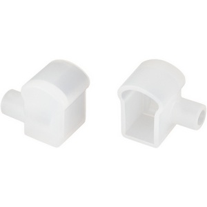Изображение товара Заглушка WPH-FLEX-0817-SIDE WHITE с отверстием (Arlight, Пластик) 040853