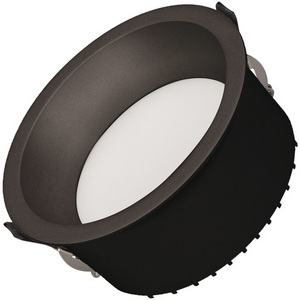 Изображение товара Потолочный светильник встраиваемый с отверстием 90 мм LED MS-DROP-BUILT-R158-30W Warm3000 (BK, 90 deg, 230V) (Arlight, IP54 Металл) 041497