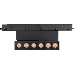 Изображение товара Трековый светильник магнитный светодиодный MAG-ORIENT-DOTS-FOLD-S195-6W Day4000 (BK, 30 deg, 48V, DALI) (Arlight, IP20 Металл) 041529