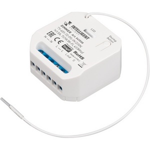 Изображение товара INTELLIGENT ARLIGHT Диммер TY-601-72-PS-IN (230V, 1x1.5A, TUYA Wi-Fi, 433Mhz) (IARL, IP20 Пластик, 3 года) 041588