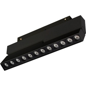 Изображение товара Трековый светильник магнитный MAG-ORIENT-DOTS-FOLD-S230-12W Warm3000 (BK, 30 deg, 48V, DALI) (Arlight, IP20 Металл) 041905