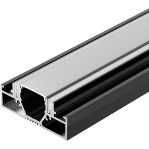 Изображение товара Профиль световая линия для натяжного потолка STRETCH-20-CEIL-D-CENTER-2000 BLACK (Arlight, Алюминий) 042946