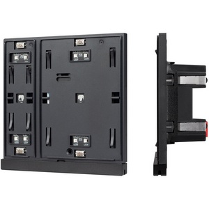 Изображение товара INTELLIGENT ARLIGHT Механизм панели KNX-302-22-IN Black (Bus) (IARL, IP20 Пластик, 2 года) 043108
