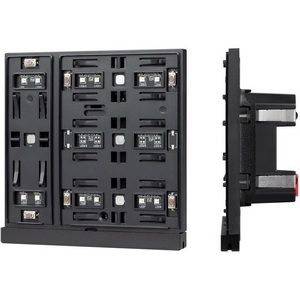 Изображение товара INTELLIGENT ARLIGHT Механизм панели KNX-303-22-IN Black (Bus) (IARL, IP20 Пластик, 2 года) 043109