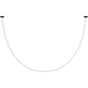 Изображение товара Подвесной светильник с гибким неоном SP-TROPIC-BUILT-TRIMLESS-R18-L2500-36W Warm3000 (BK, 360 deg, 230V) (Arlight, IP20 Пластик) 043390