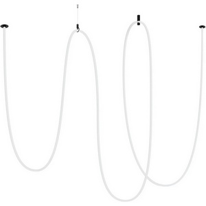 Изображение товара Подвесной светильник с гибким неоном SP-TROPIC-BUILT-TRIMLESS-R18-L10000-110W Warm3000 (BK, 360 deg, 230V) (Arlight, IP20 Пластик) 043392