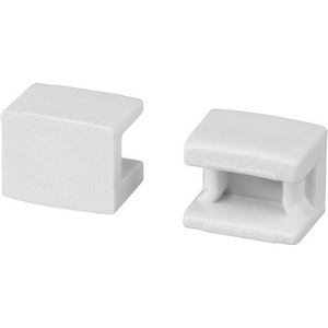 Изображение товара Заглушка PLINTUS-FANTOM-BENT WHITE глухая (Arlight, Пластик) 043664