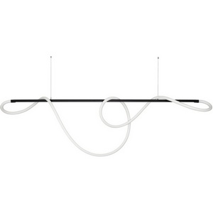 Изображение товара Подвесной светильник с гибким неоном SP-TROPIC-HANG-L5000-70W Day4000 (BK, 360 deg, 48V) (Arlight, IP20 Пластик) 043708