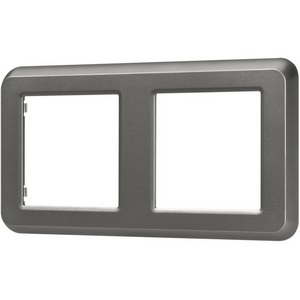 Изображение товара Рамка пластиковая FRM-VERSA-PL-2-GR Arlight 043780