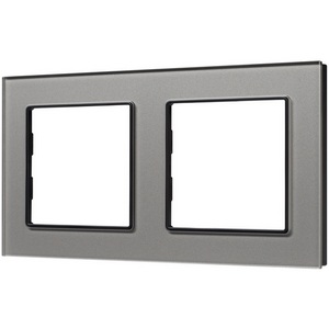 Изображение товара Рамка стеклянная FRM-GLARE-GS-2-GR Arlight 043798