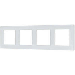 Изображение товара Рамка стеклянная FRM-GLARE-GS-4-WH Arlight 043802