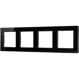 Изображение товара Рамка стеклянная FRM-GLARE-GS-4-BK Arlight 043803