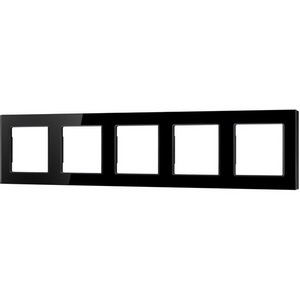 Изображение товара Рамка стеклянная FRM-GLARE-GS-5-BK Arlight 043806