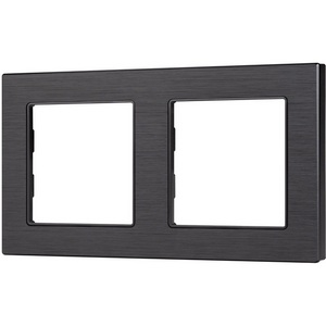 Изображение товара Рамка алюминиевая FRM-PRESTO-ALS-2-BK Arlight 043855