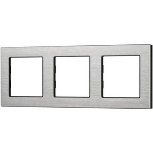 Изображение товара Рамка алюминиевая FRM-PRESTO-ALS-3-GR Arlight 043858