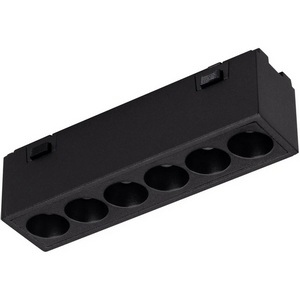 Изображение товара Трековый светильник магнитный MAG-VIBE-LASER-L101-6W Warm3000 (BK, 24 deg, 48V) (Arlight, IP20 Металл) 044415