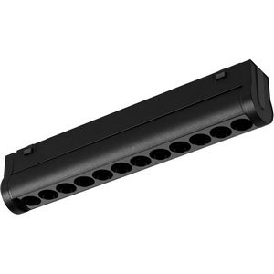 Изображение товара Трековый светильник магнитный MAG-VIBE-LASER-TURN-L209-12W Warm3000 (BK, 24 deg, 48V) (Arlight, IP20 Металл) 044427