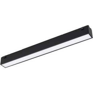 Изображение товара Трековый светильник магнитный MAG-VIBE-FLAT-L293-12W Day4000 (BK, 100 deg, 48V) (Arlight, IP20 Металл) 044431