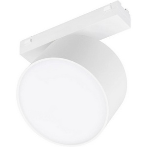 Изображение товара Трековый светильник магнитный MAG-VIBE-RONDO-R90-10W Warm3000 (WH, 110 deg, 48V) (Arlight, IP20 Металл) 044474