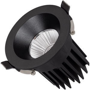 Изображение товара Встраиваемый точечный светильник светодиодный MS-ATOLL-BUILT-R86-10W Warm3000 (BK, 36 deg, 230V) (Arlight, IP54 Металл, 5 лет) 044612