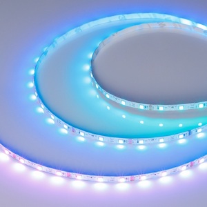 Изображение товара Светодиодная лента SPI-RZ-F60-6mm 12V RGB-PX1-BPT (7 W/m, IP20, 3535, 5m) Arlight 044684